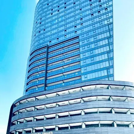 Hanza Tower White Sky & High Floor Pool & Jacussi & Sauna Appartement *