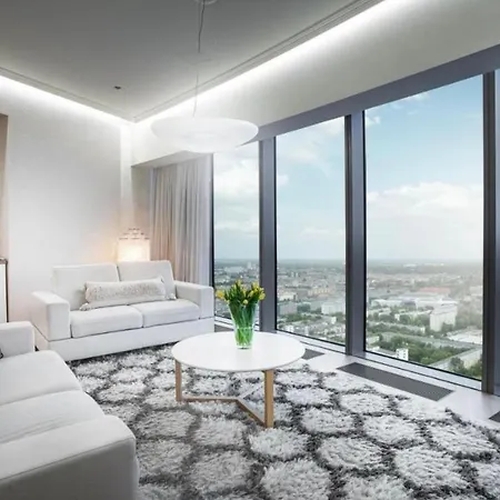 Hanza Tower White Sky & High Floor Pool & Jacussi & Sauna * Szczecin